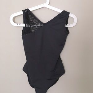 New Basilica Dancewear Black Lanna Leotard